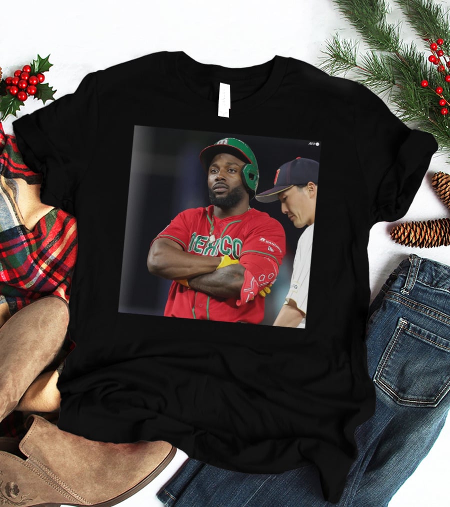 Randy Arozarena Mexico Baseball Team Red Jersey T-Shirt