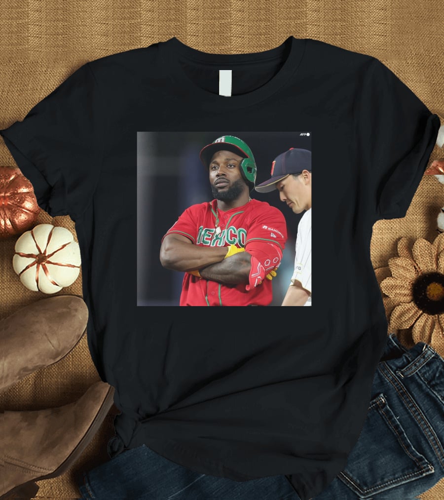 Randy Arozarena Mexico Baseball Team Red Jersey T-Shirt