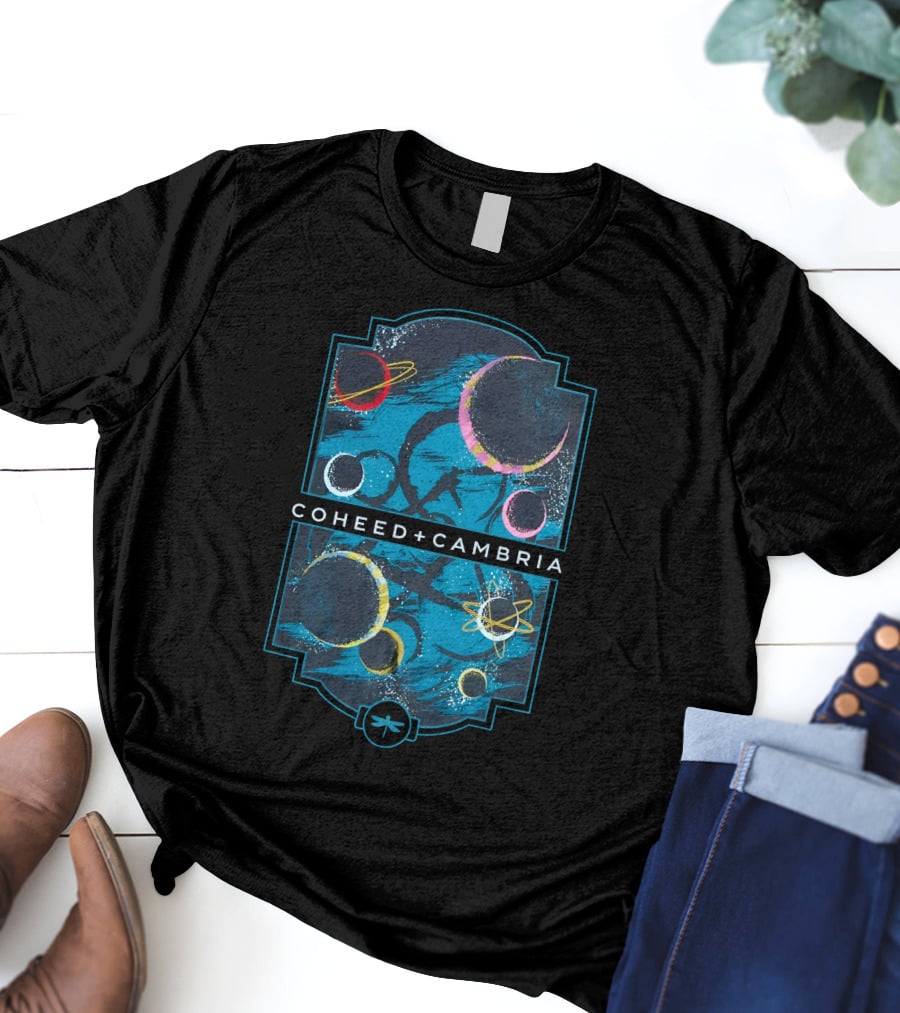 Coheed And Cambria Cosmic Planets And Space T-Shirt