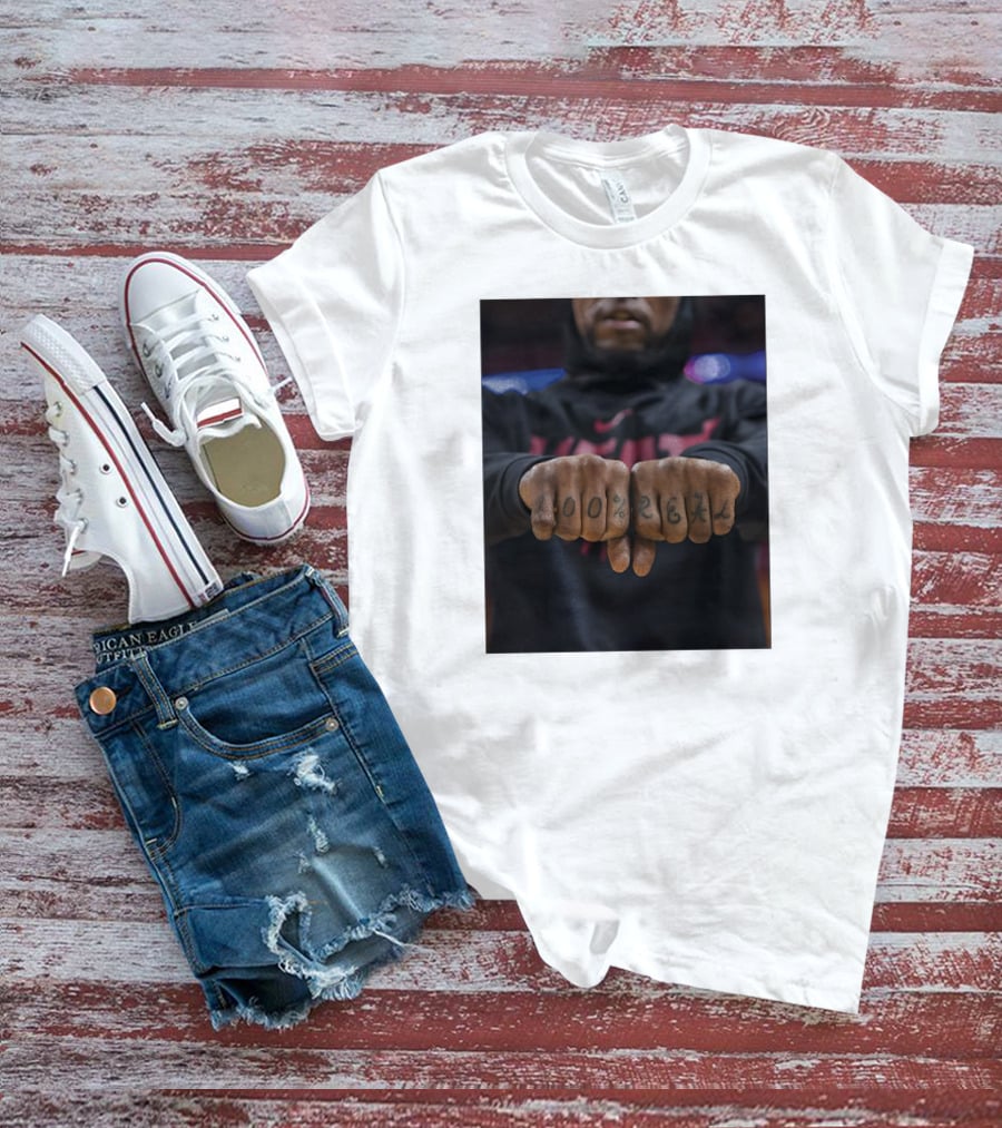 100% Real Miami Heat Inked Fists T-Shirt