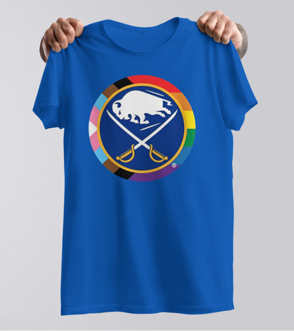Buffalo Sabres Inclusive Pride Colors T-Shirt