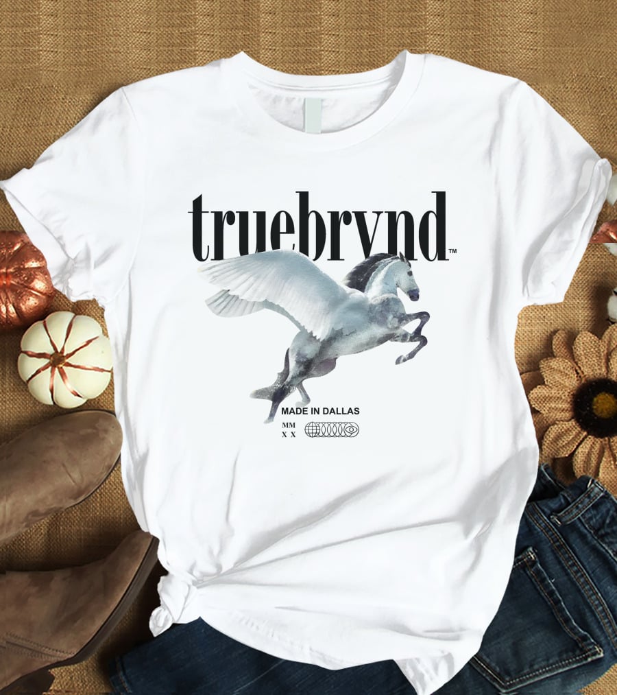 Truebrvnd Made In Dallas Pegasus T-Shirt