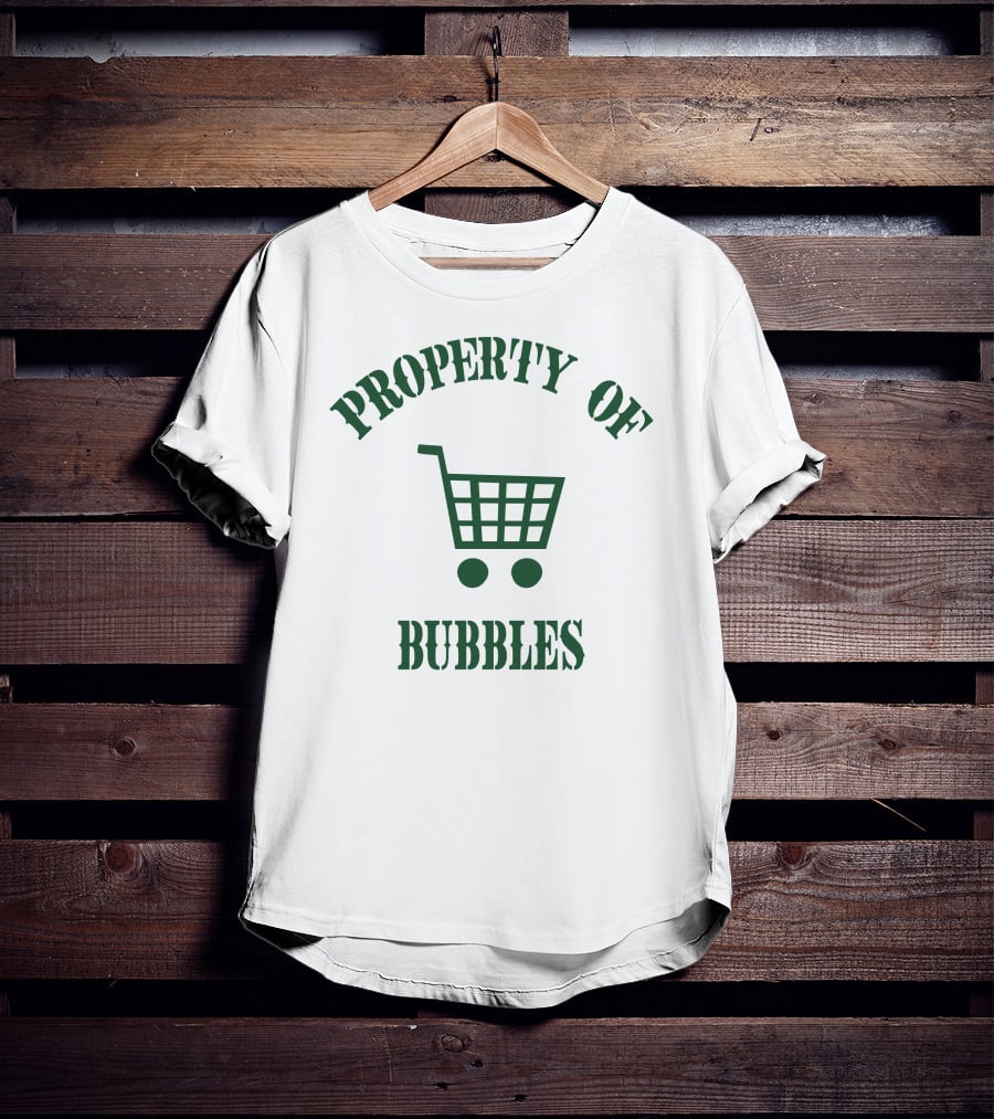 PROPERTY OF BUBBLES SHOPPING CART T-Shirt