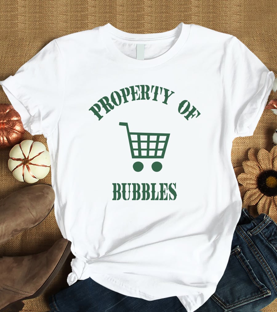 PROPERTY OF BUBBLES SHOPPING CART T-Shirt