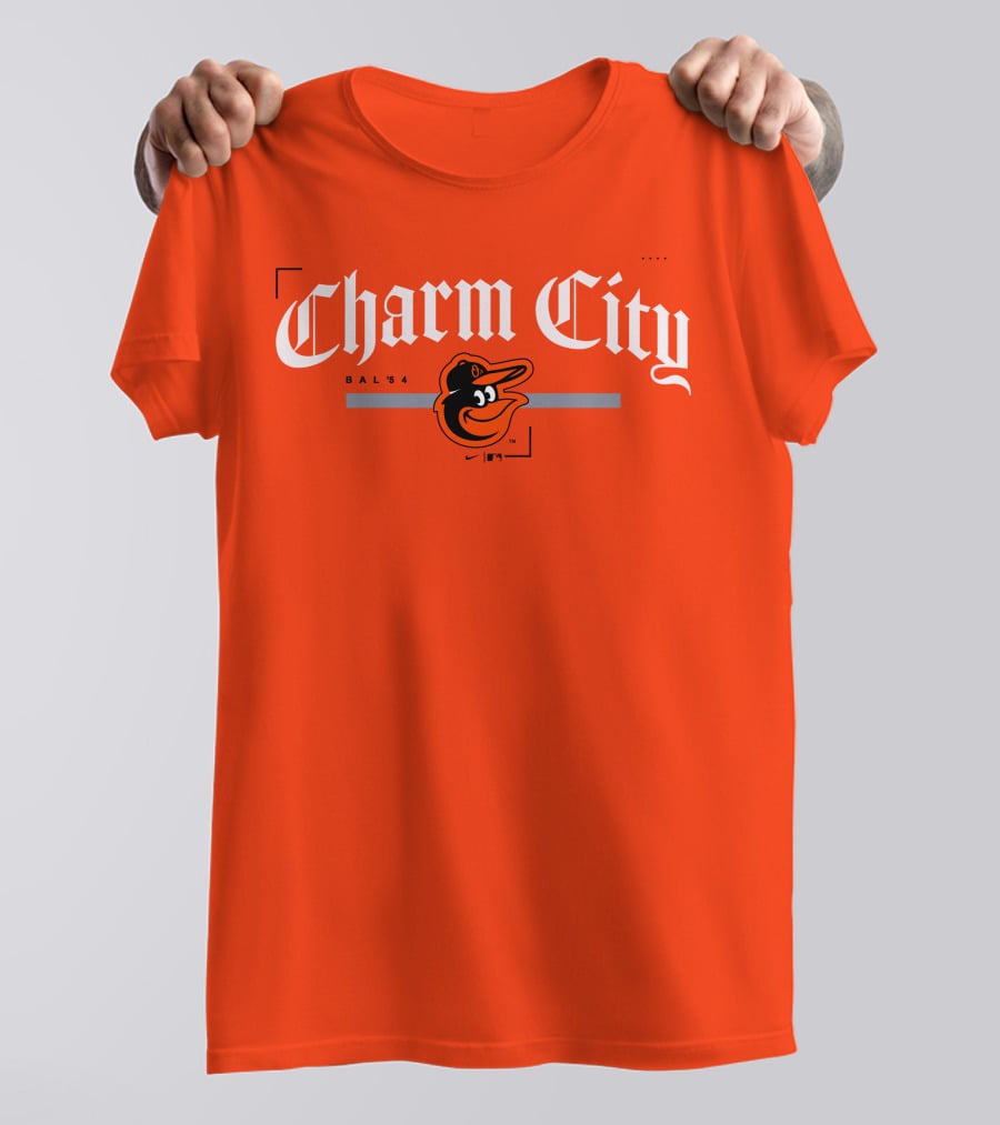 Charm City Baltimore Orioles Bal 54 T-Shirt