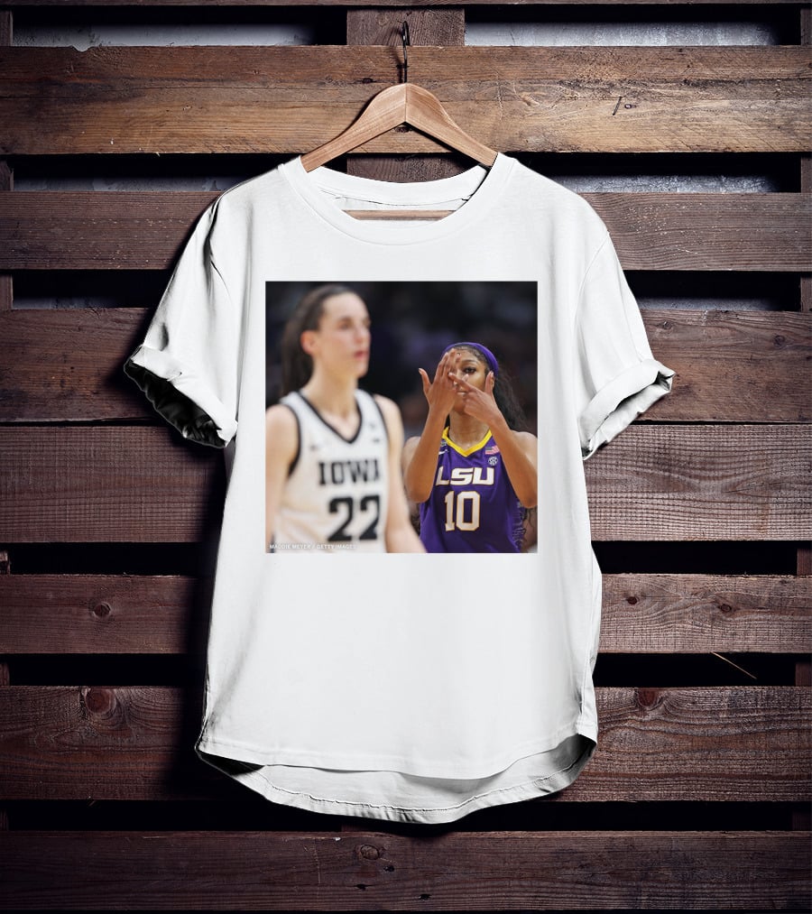 LSU Reese 10 Makes You Can’t See Me Gesture Against Iowa T-Shirt