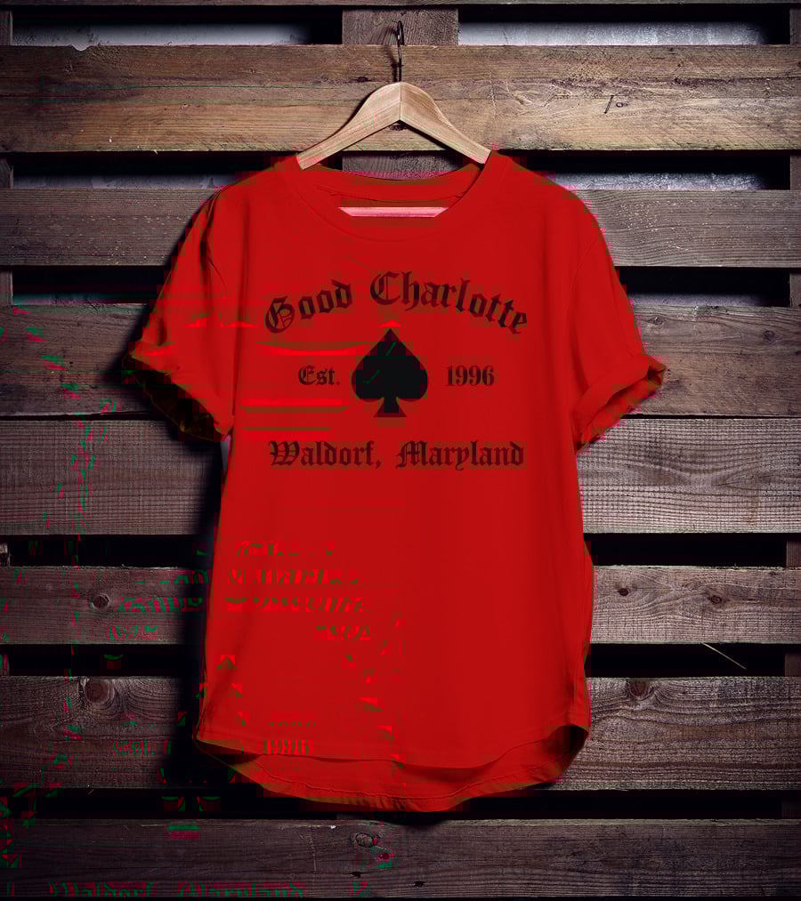 Good Charlotte Est. 1996 Waldorf Maryland Spade T-Shirt