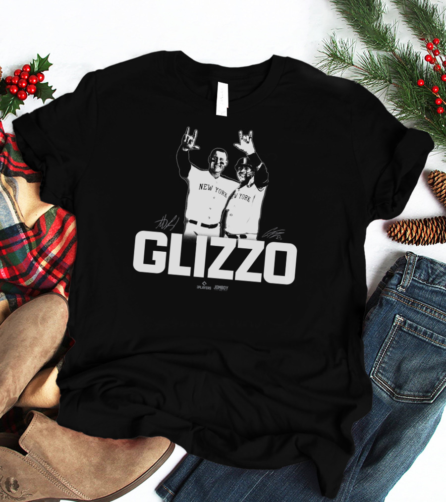 Jomboy Players New York Glizzo Baseball Duo Fan T-Shirt