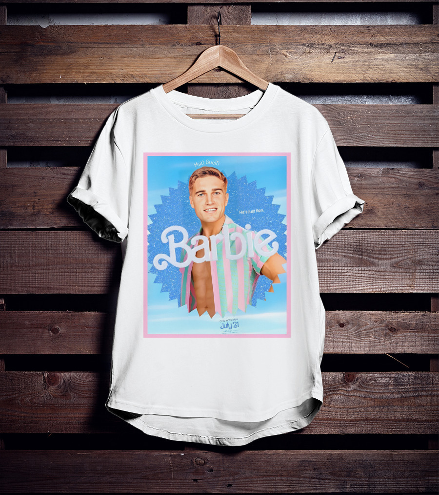 Matt Guelfi He's Just Ken Barbie Movie July 21 T-Shirt