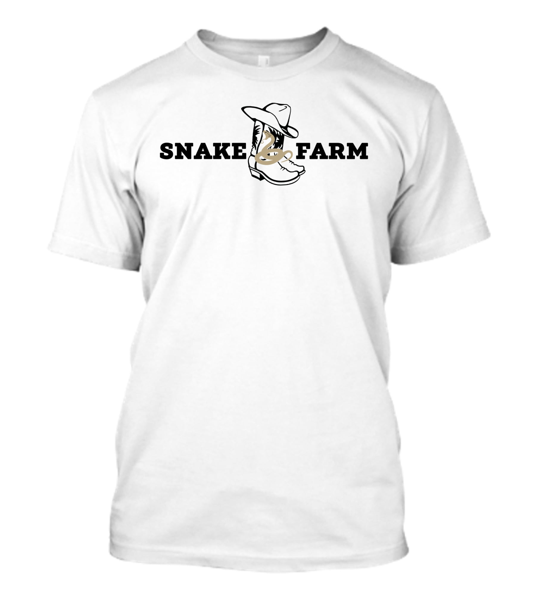 Snake Farm Cowboy Boots Western T-Shirt