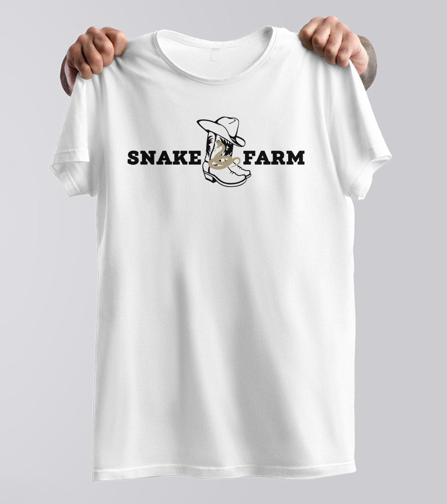 Snake Farm Cowboy Boots Western T-Shirt