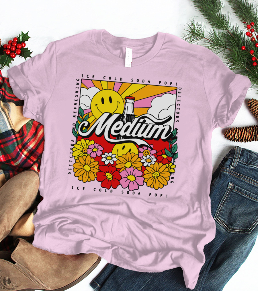 Medium Ice Cold Soda Pop Delicious Refreshing T-Shirt