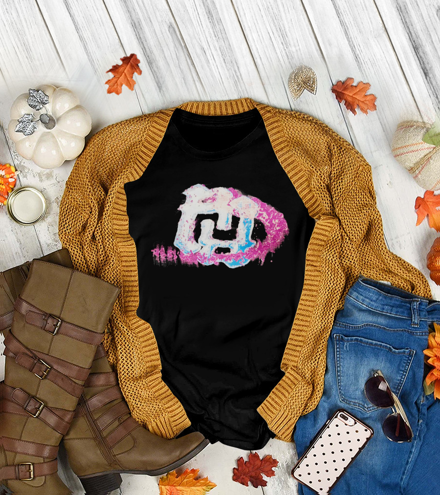 RR ON ICE Frozen Abstract T-Shirt