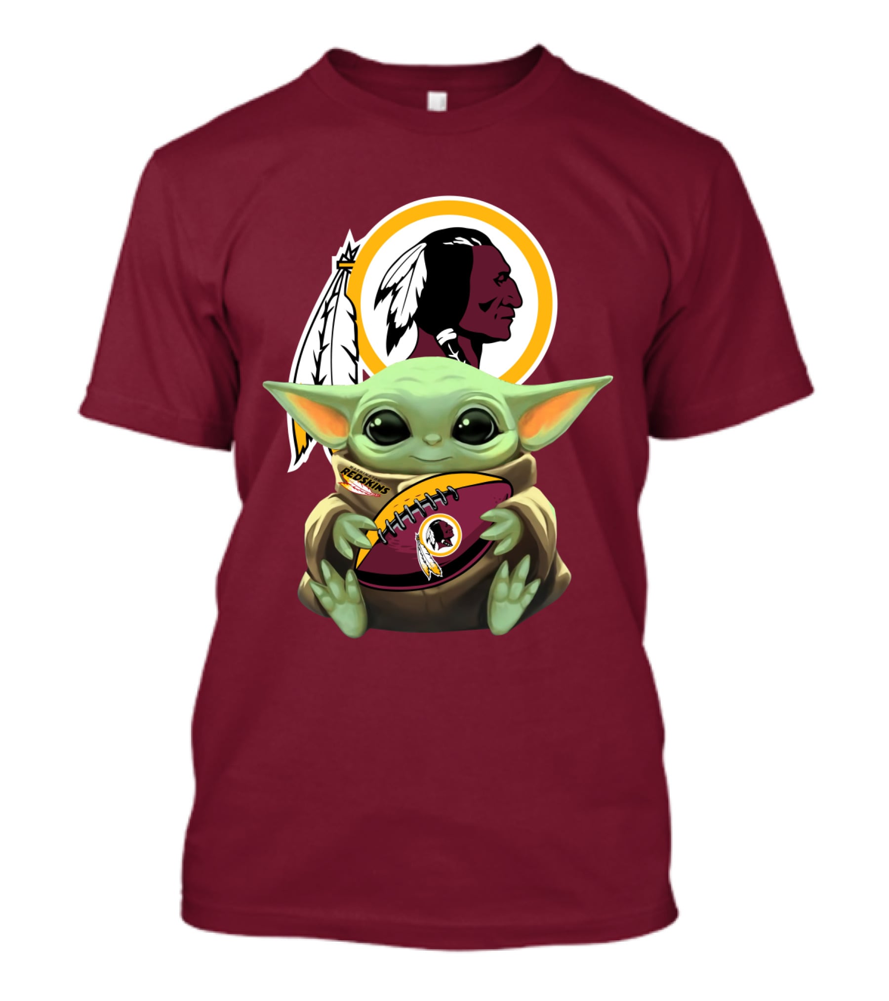 Baby Yoda Washington Football Team T-Shirt