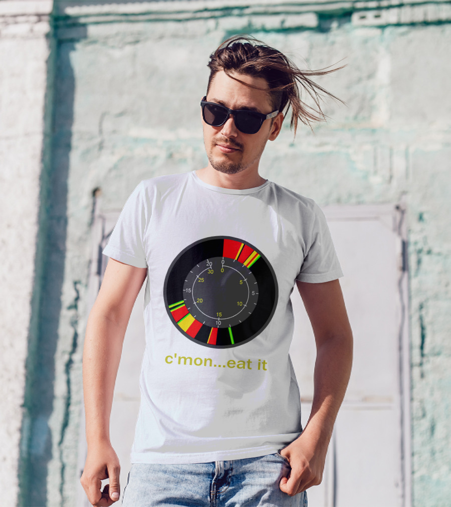 C'MON EAT IT Speedometer T-Shirt