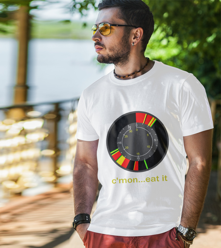 C'MON EAT IT Speedometer T-Shirt