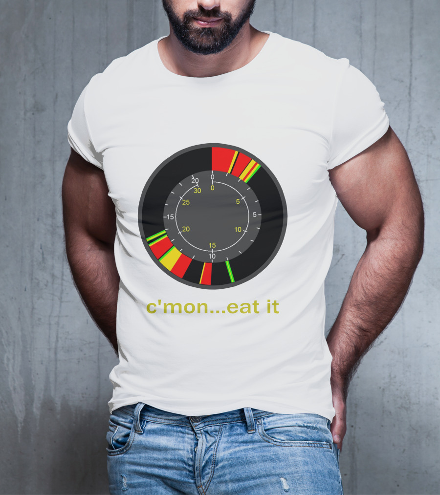 C'MON EAT IT Speedometer T-Shirt