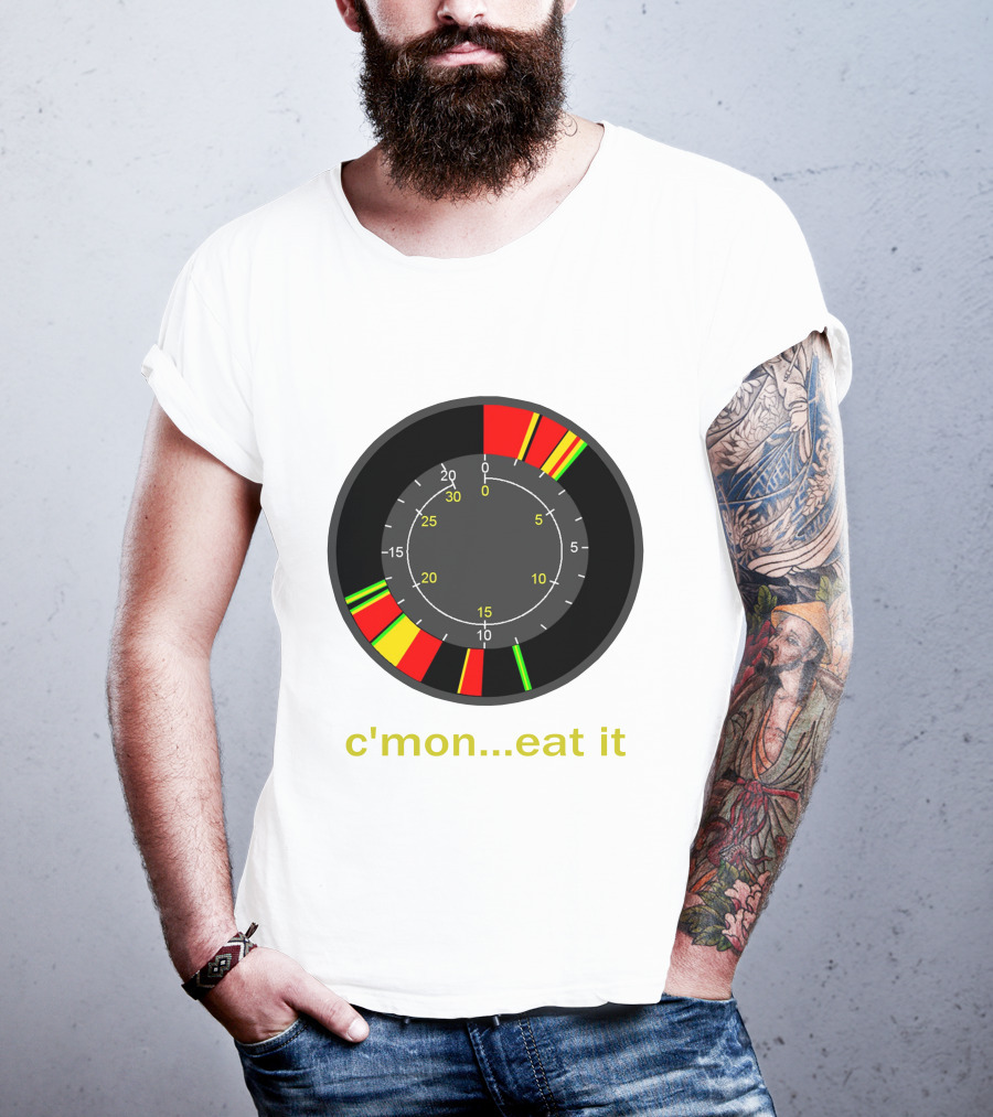 C'MON EAT IT Speedometer T-Shirt