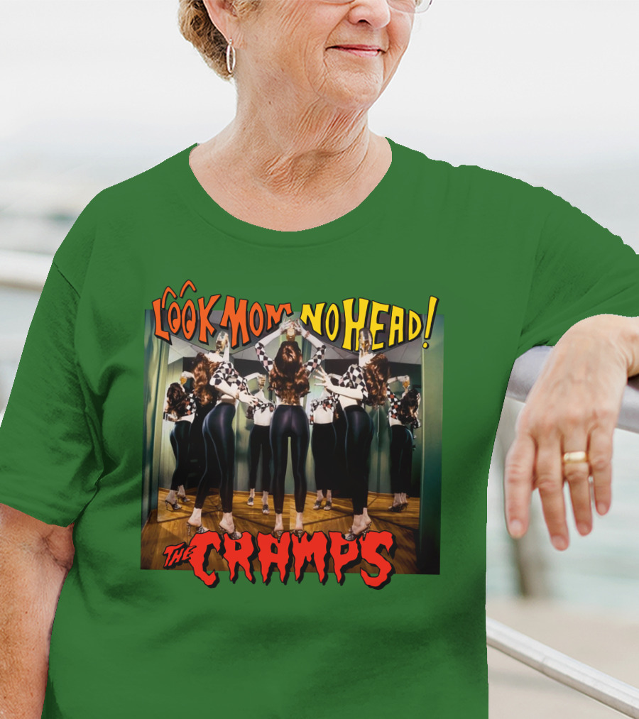 Look Mom No Head The Cramps Mirror Reflections T-Shirt