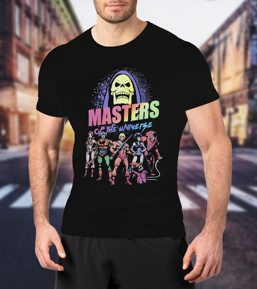 Masters Of The Universe He-man And Characters Skeletor T-Shirt