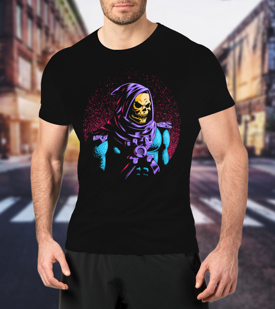 Skeletor Masters Of The Universe Villain Retro T-Shirt