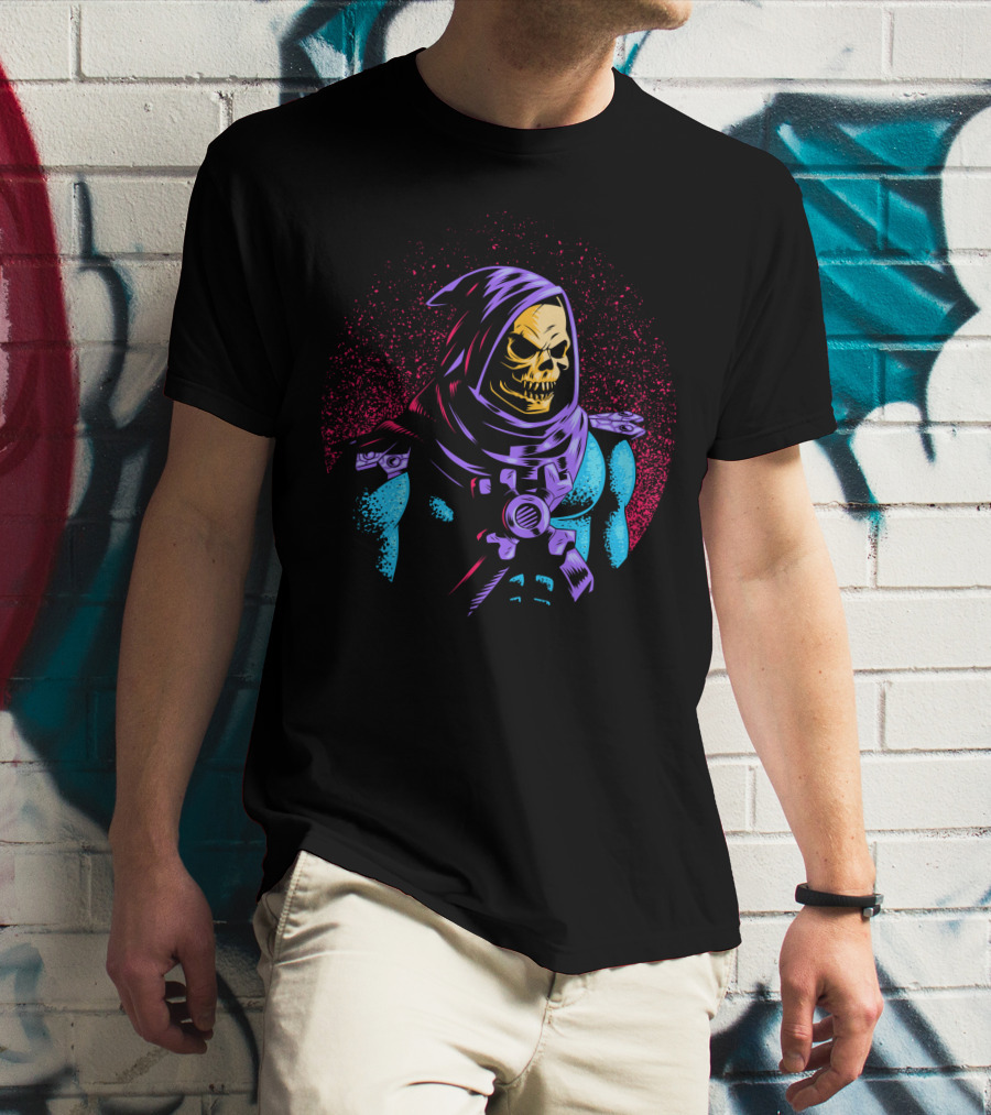 Skeletor Masters Of The Universe Villain Retro T-Shirt