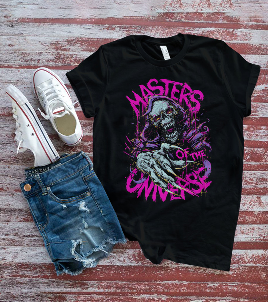 Skeletor Masters Of The Universe Vintage Horror T-Shirt