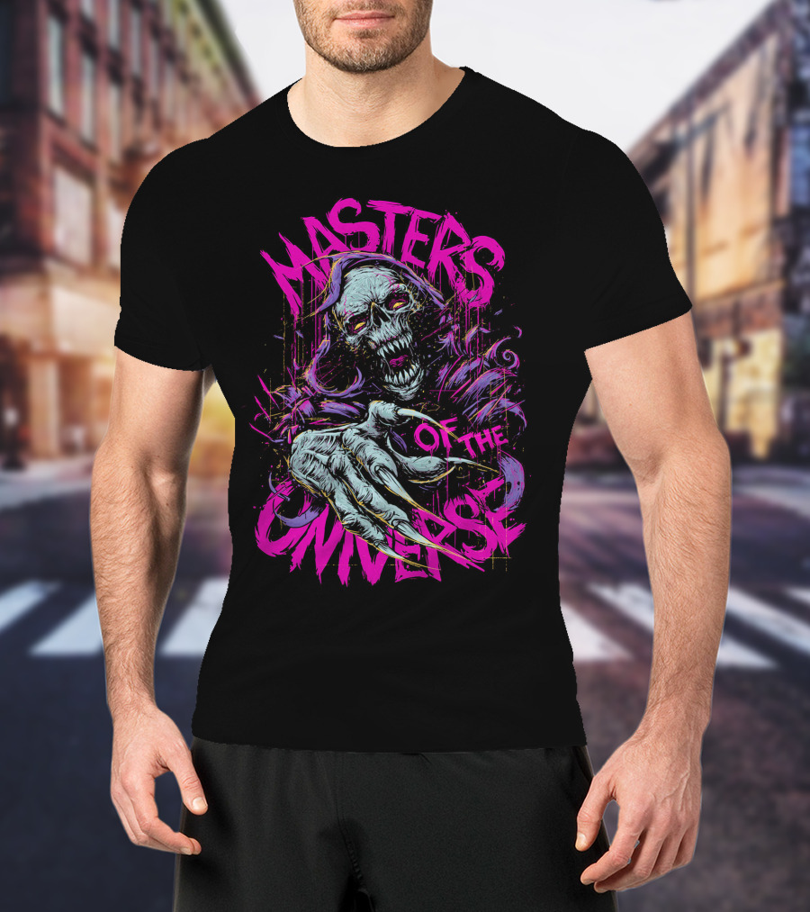 Skeletor Masters Of The Universe Vintage Horror T-Shirt