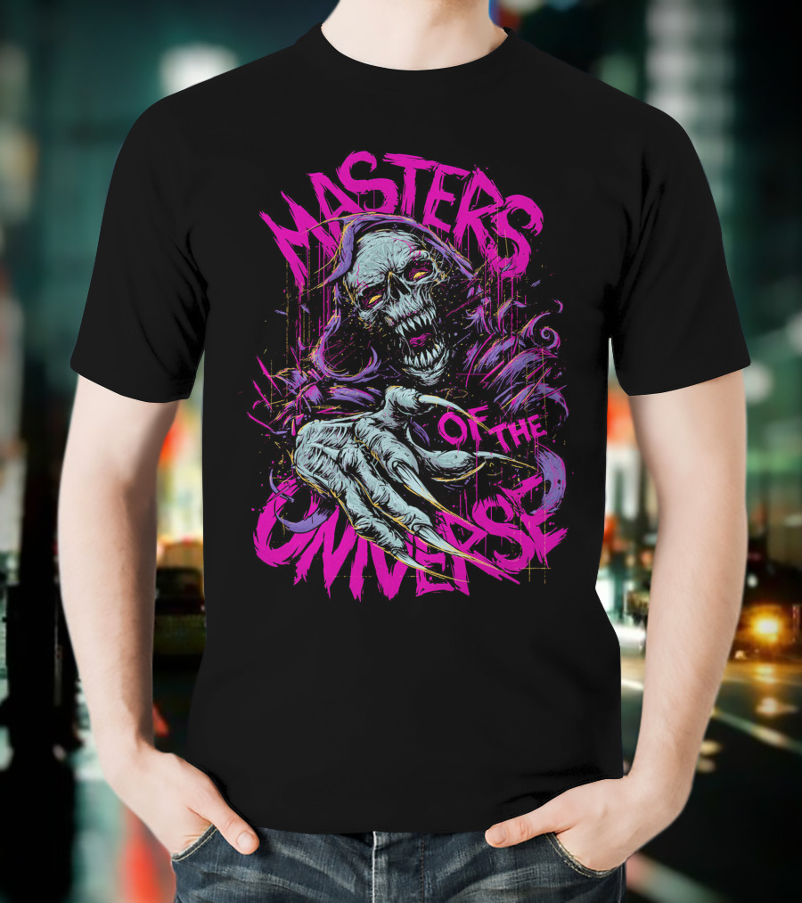 Skeletor Masters Of The Universe Vintage Horror T-Shirt