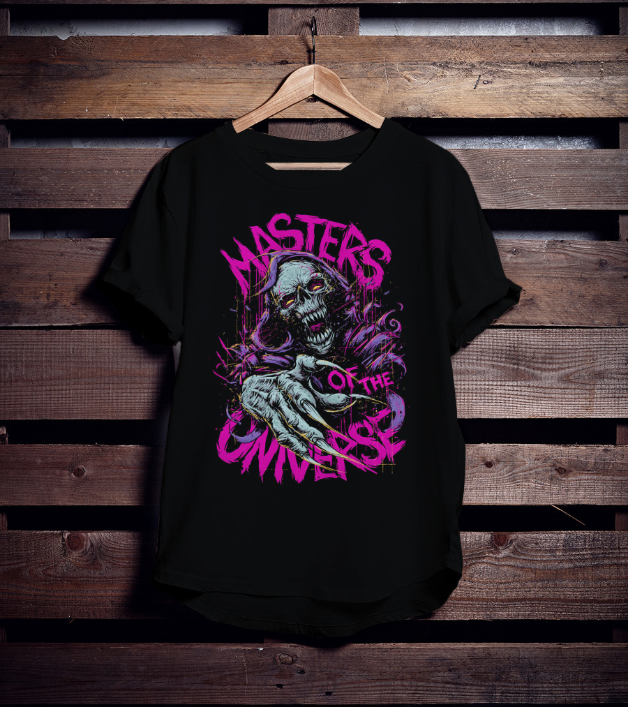 Skeletor Masters Of The Universe Vintage Horror T-Shirt