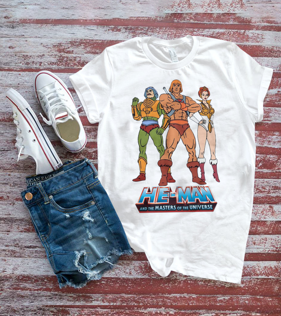 He-Man And The Masters Of The Universe Classic Trio T-Shirt