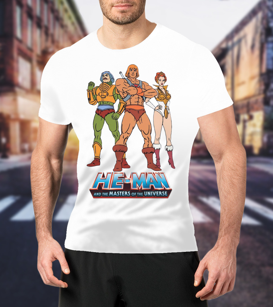 He-Man And The Masters Of The Universe Classic Trio T-Shirt
