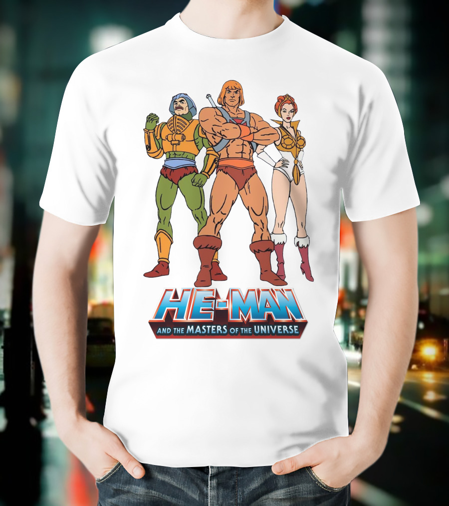 He-Man And The Masters Of The Universe Classic Trio T-Shirt