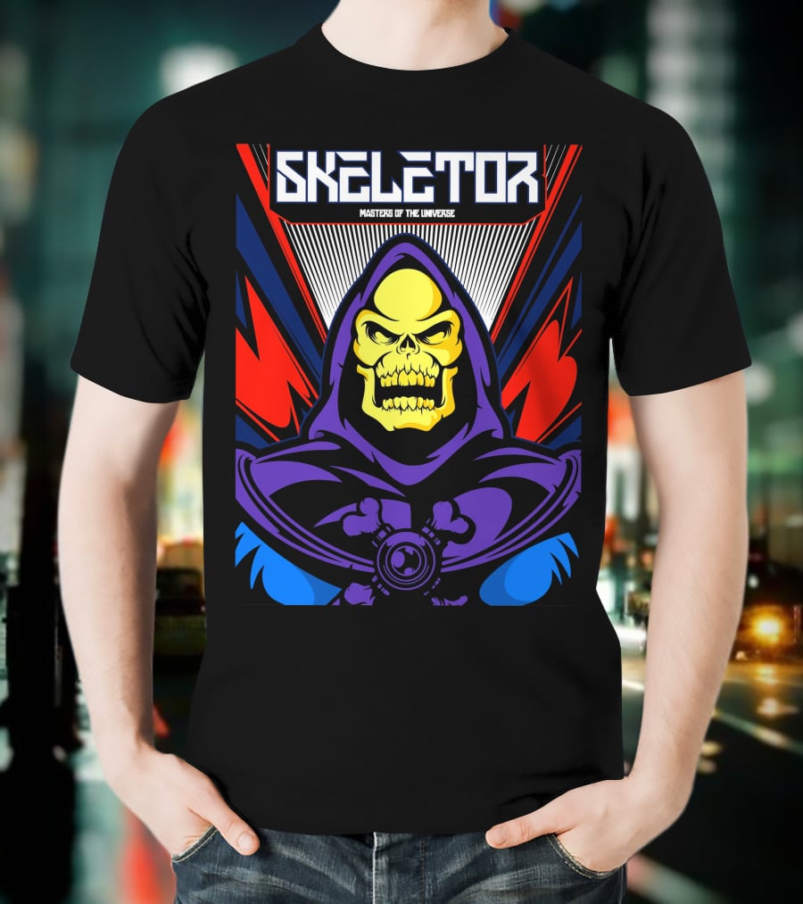 Skeletor Masters Of The Universe Iconic Villain T-Shirt