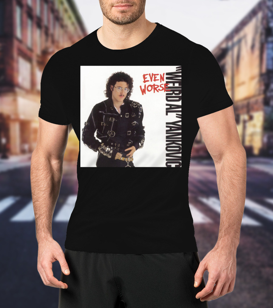 Weird Al Yankovic Even Worse Album Cover T-Shirt