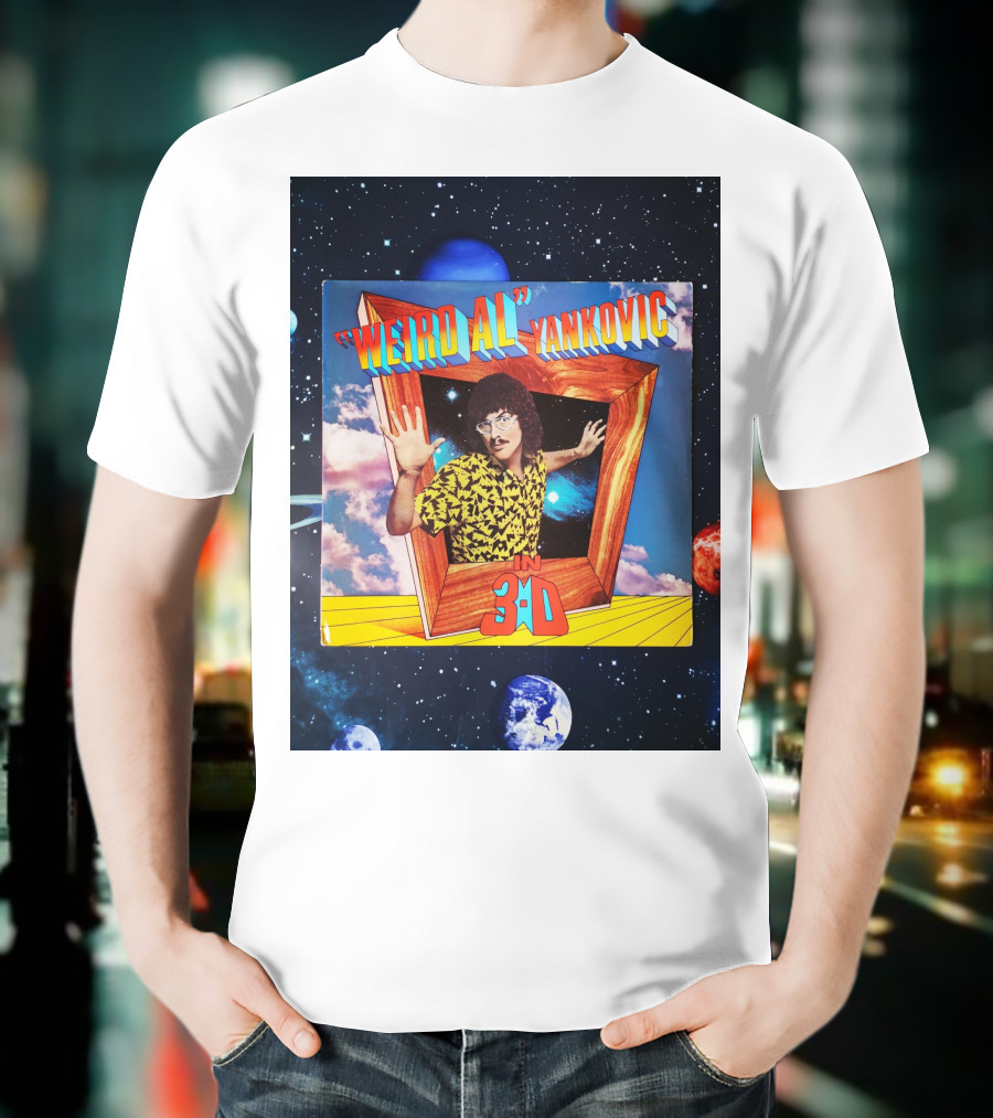 Weird Al Yankovic In 3-D Album Cover T-Shirt
