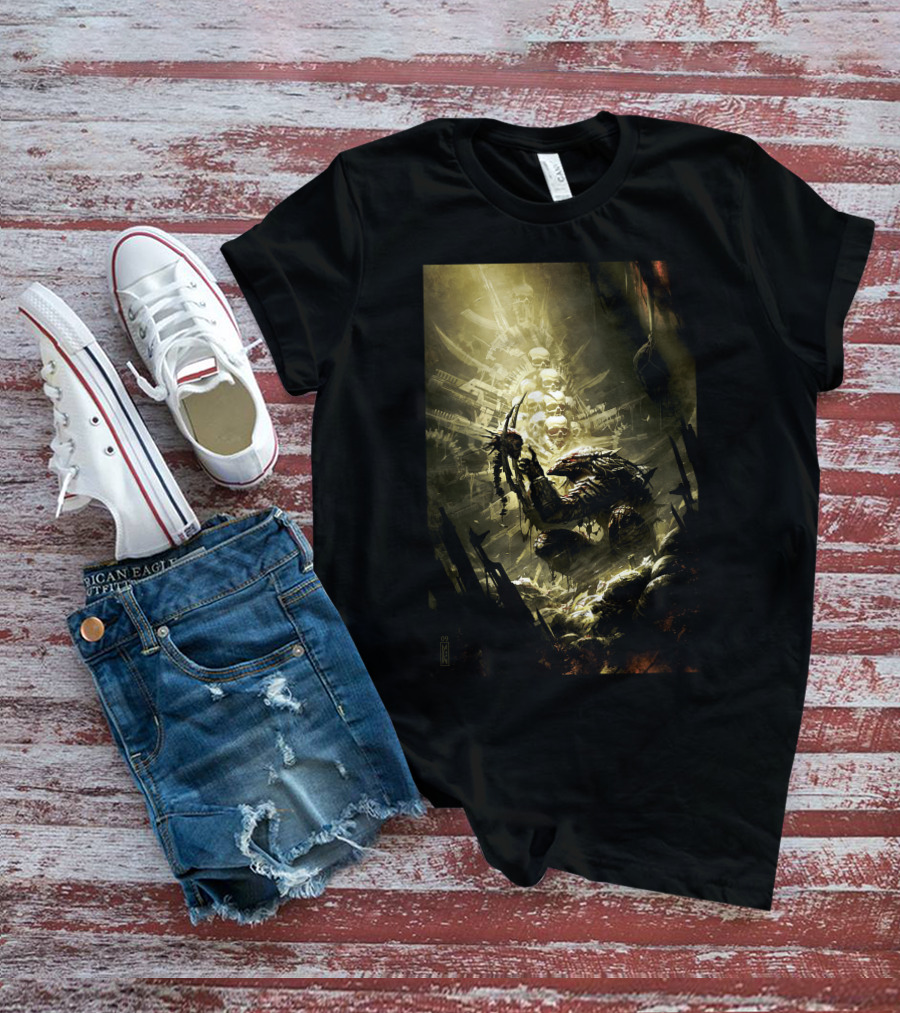 Predator Skull Throne Concept T-Shirt