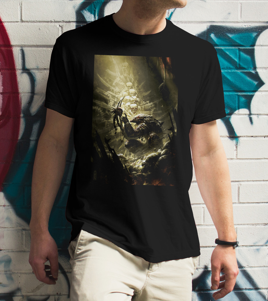 Predator Skull Throne Concept T-Shirt