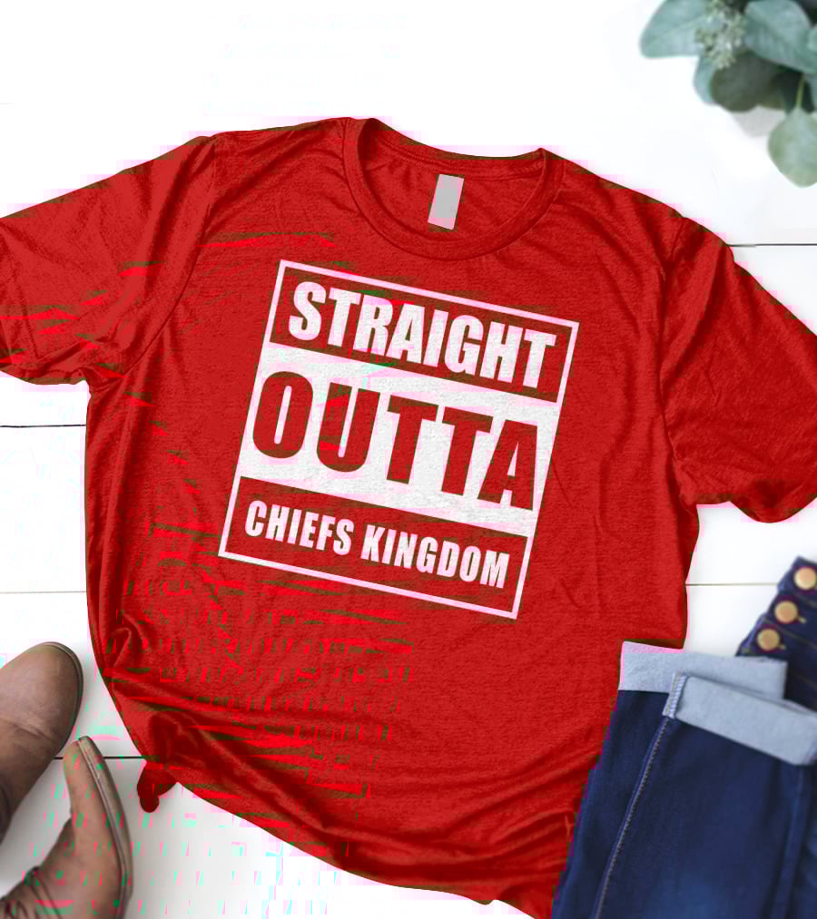 Straight Outta Chiefs Kingdom Red Friday Fan T-Shirt