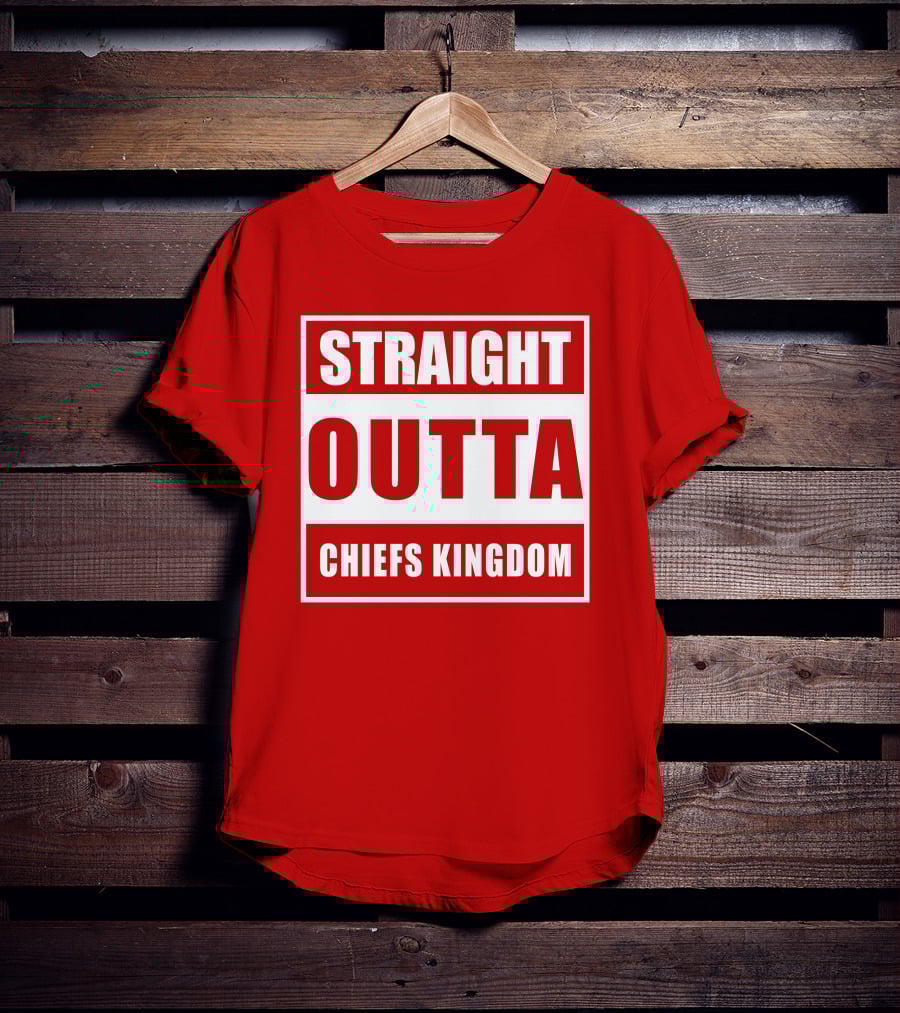 Straight Outta Chiefs Kingdom Red Friday Fan T-Shirt