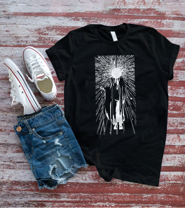 The Dischead Acid Wash Cosmic Enlightenment Burst T-Shirt