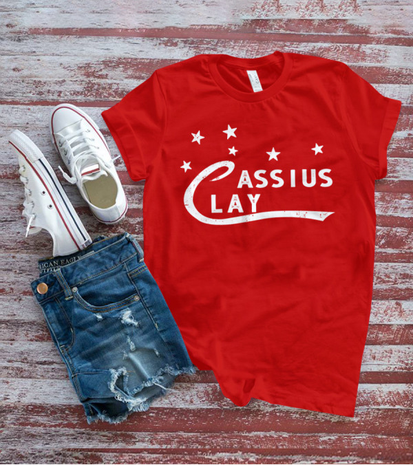Patriot Cassius Clay Stars Red T-Shirt