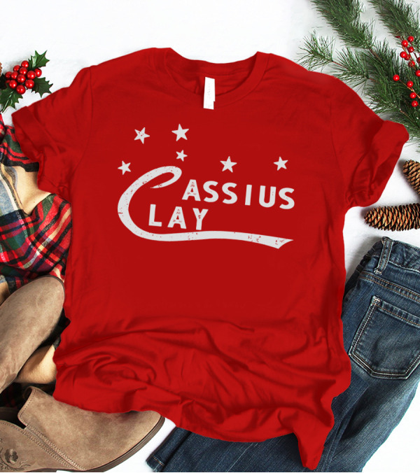 Patriot Cassius Clay Stars Red T-Shirt