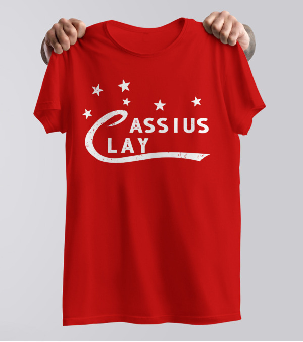 Patriot Cassius Clay Stars Red T-Shirt