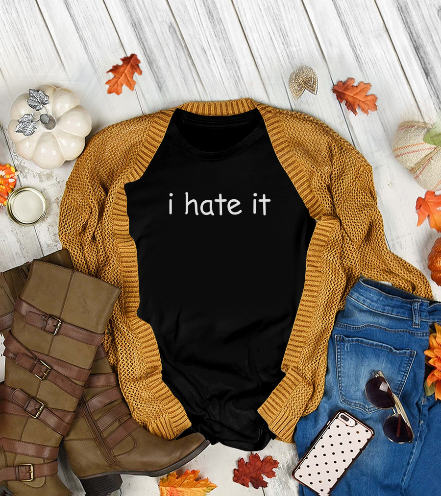 Murder With My Husband Podcast I Hate It T-Shirt