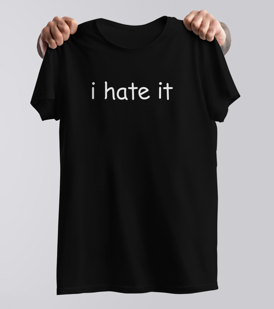 Murder With My Husband Podcast I Hate It T-Shirt