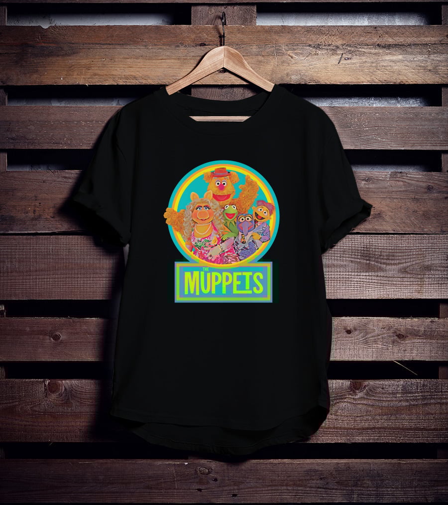 The Muppets Fozzie Miss Piggy Kermit Gonzo Animal T-Shirt