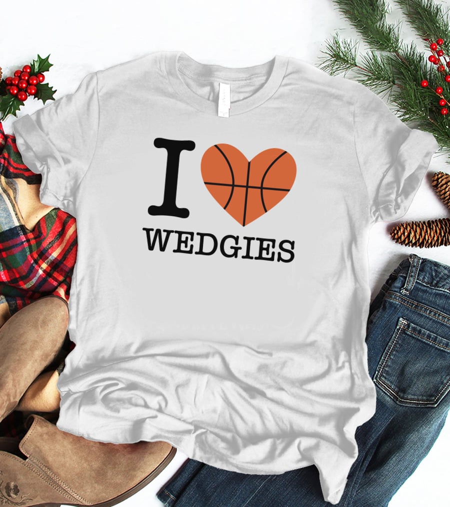 Pardon My Take I Love Basketball Wedgies T-Shirt