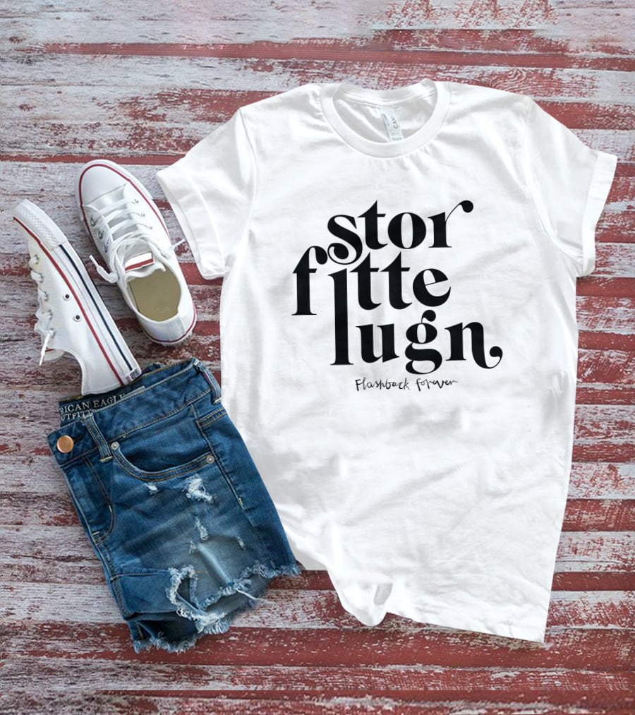 Stor Fitte Lugn Flashback Forever T-Shirt