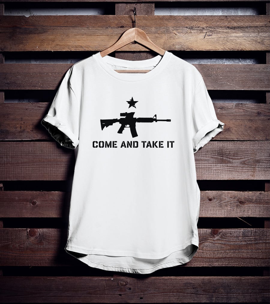 Vaush Come And Take It Rifle Star T-Shirt